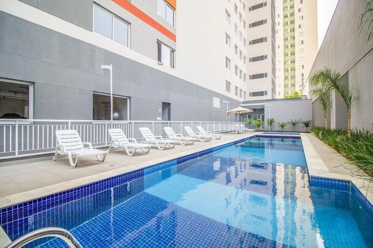 Feliz Studio No Bras Com Piscina/Metro Bras Sao Paulo Apartment